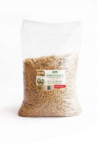 DUŻY ŻWIREK DREWNIANY DLA KOTA KRÓLIKA ŚWINKI PELLET 15 KG JASNY 30 LITRÓW na Arena.pl