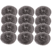 DRUCIAK METALOWY ZMYWAK CZYŚCICK KUCHENNY MYJKA DRUCIAK GALWANIZOWANY 12szt