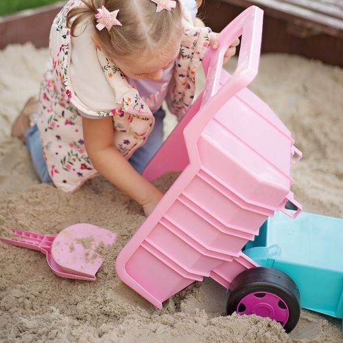 Gigant Wywrotka Różowa - Duży Pojazd WADER dla Dzieci na Arena.pl