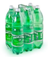 Piwniczanka Naturalna woda średnionasycona CO2 1,5lx 6szt