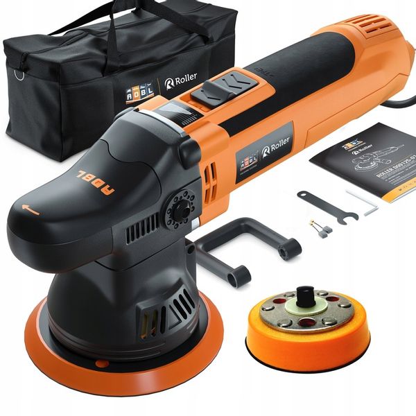 Maszyna polerska ADBL Roller D09125-01+B polerka Dual Action + Torba DA 9mm zdjęcie 1