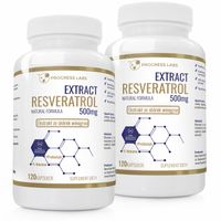 RESWERATROL EKSTRAKT 500mg RESVERATROL 240kapsułek