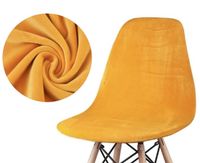 POKROWIEC NA KRZESŁO SKANDYNAWSKIE WELUR PREMIUM AKSAMIT ELASTYCZNY