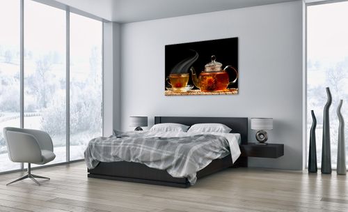 Obraz Na Płótnie - Herbata Napar  - 120X80 Cm - Aa120X80-2253 na Arena.pl