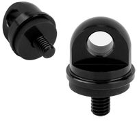 uchwyt na pasek m4" śruba aparatu gimbala 20 mm aluminium guma czarny