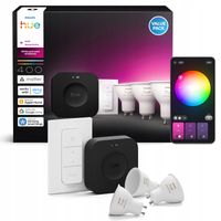 Zestaw startowy PHILIPS HUE 929003666513 4.2 W GU10 3 szt. mostek regulator