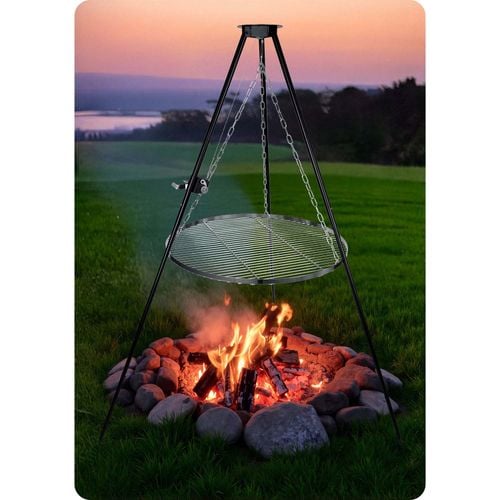 Ruszt na ognisko trójnóg 80 cm Berdsen BD-884 na Arena.pl