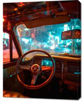 Obraz 70x90cm Nocny Kierowca