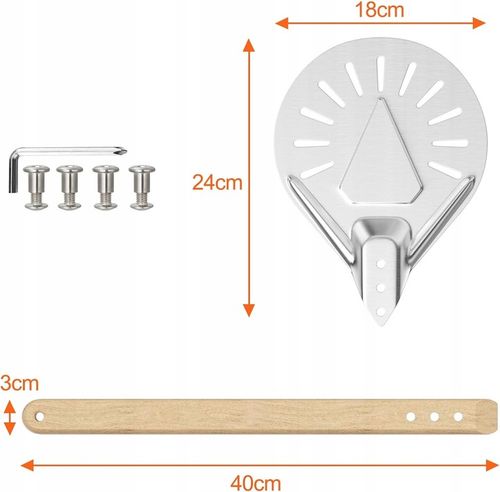 SZUFLA łopata operacyjna do pizzy pieca VIAGGIO + EBOOK GRATIS! na Arena.pl