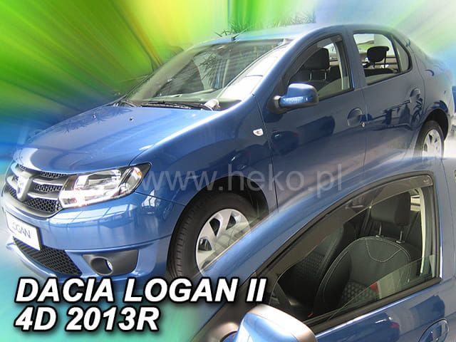 Owiewki DACIA Logan II / Sandero II / Stepway 4d 2013-2020r. PRZODY zdjęcie 2