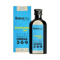 EstroVita IMMUNO Kids kwasy Omega 3-6-9 dla dzieci 150 ml