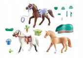 Playmobil 3 Figurki Koni Horses of Waterfall Morgan, Quarter Horse Angloar