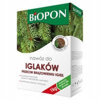 Nawóz Biopon 1056 granulat, do iglaków przeciw brązowieniu igieł 3kg