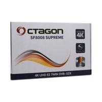Dekoder OCTAGON SF8008 V3 SUPREME TWIN TUNER Linux Enigma2 OpenATV OSCAM