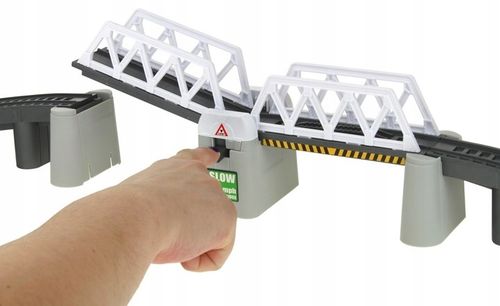 Kolejka Elektryczna Pociąg Ogromny Tor Tunel Podnoszony Most 366cm Wagony na Arena.pl