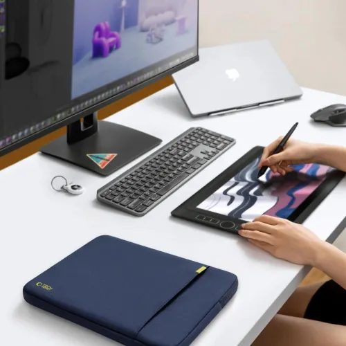 torba tech-protect defender na laptopa 13-14 - granatowa na Arena.pl