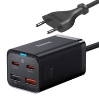 szybka ładowarka sieciowa gan3 pro 2x usb-c / 2x usb 65w pd qc +