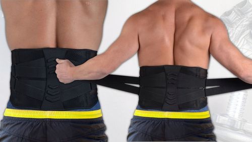 PAS STABILIZUJĄCY KRĘGOSŁUP LĘDŹWIOWY GORSET XXL na Arena.pl