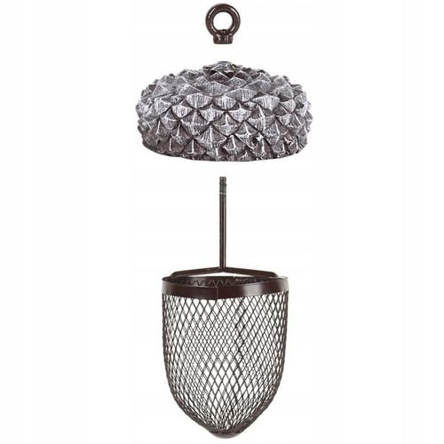 Nowoczesny wiszący KARMNIK ŻOŁĄDŹ dla ptaków na ziarno karmę taras na Arena.pl