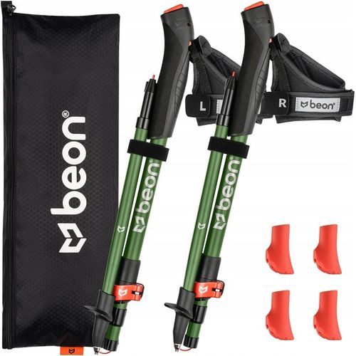 KIJE NORDIC WALKING SKŁADANE KIJKI DO CHODZENIA SPACEROWANIA REGULOWANE na Arena.pl