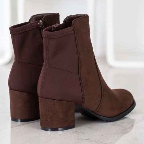 Ciemnobrązowe Botki r.38 na Arena.pl