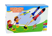 ZESTAW WYRZUTNIA RAKIET PIANKOWYCH POMPKA  ŻÓŁTY OGRODOWY
