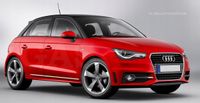 Audi A1 - Listwy CHROM na drzwi boczne dekoracyjne chromowane