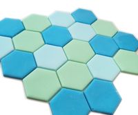 Cukrowe kafelki Morskie ozdoba na tort 20szt