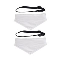 Zestaw 2 obroży z bandaną do nadruku L