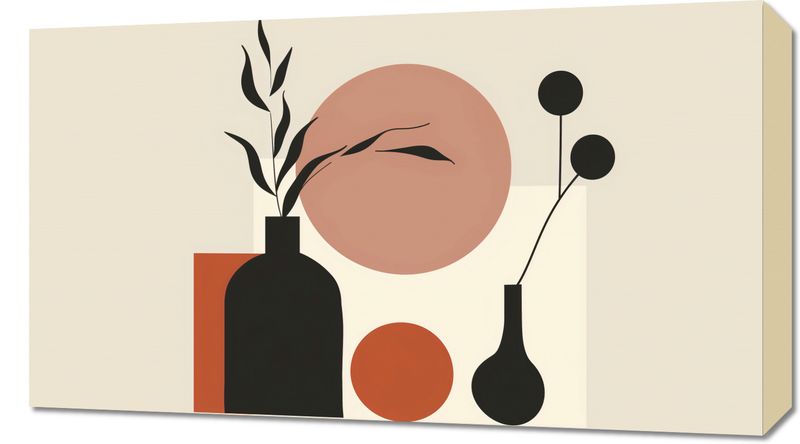 Obraz 70x40cm Stół Roślin zdjęcie 1