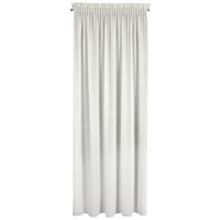 Firana MELINDA 135x270 cm lekki biały szyfon taśma marszcząca