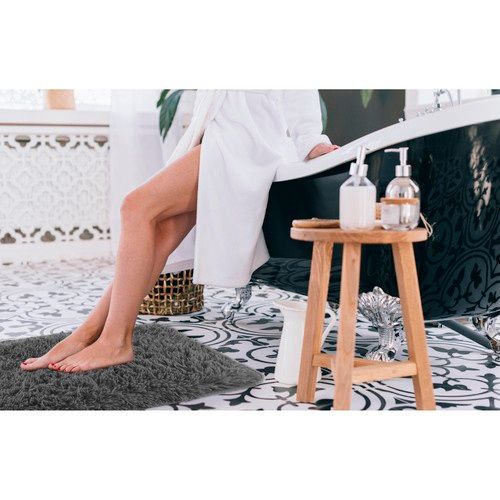 Dywanik Łazienkowy - Zestaw - Szary Ruhhy 24353 zdjęcie 12