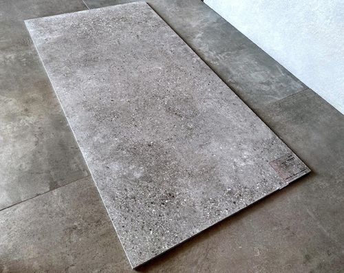 Twardy pogrubiony ciemny szary GRES 120X60 PÓŁMATOWY - SUPER CENA na Arena.pl