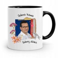 Kubek Czarny Politycy Premier Mateusz Morawiecki