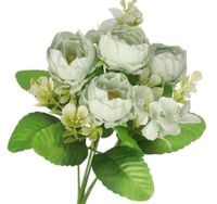 SZTUCZNE KWIATY GAŁĄZKI ROŚLINY PEONIA PIWONIA JAK ŻYWA