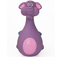 BARRY KING Słonik z lateksu zabawka psa piszcząca słoń z dźwiękiem 13 cm