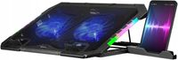 Podstawka Podkładka Chłodząca POD LAPTOPA Laptop DO 17' Regulacja 2XUSB LED