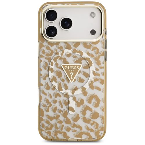 etui guess leopard glitter magsafe do    iphone 17 pro max brązowy na Arena.pl