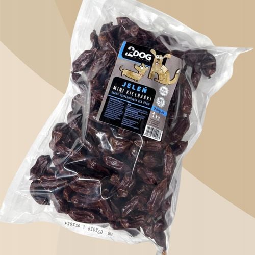 2Dog Mini Kiełbaski JELEŃ 1 Kg na Arena.pl