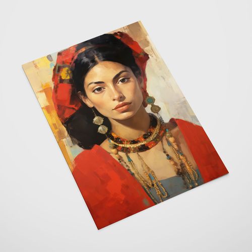 Plakat portret kobiety 30x40 cm na Arena.pl