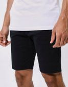 SPODENKI CZARNE GAŁADKIE SZORTY KLASYCZNE BOOHOOMAN 36