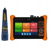 REFLEKTOMETR OPTYCZNY TESTER CCTV KAMER TVI CVI IP POE ONVIF + AKCESORIA