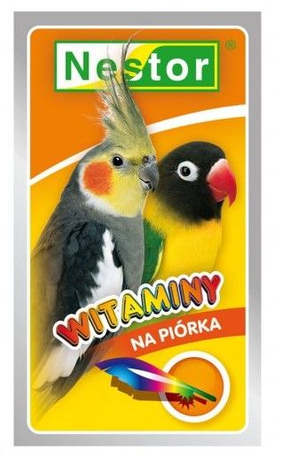 Nestor Witaminy dla średnich papug - na piórka zdjęcie 1