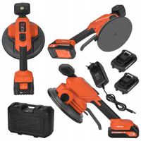 Akumulatorowa przyssawka wibracyjna 190mm 21v 2,5ah 2xaku 80kg KD11967