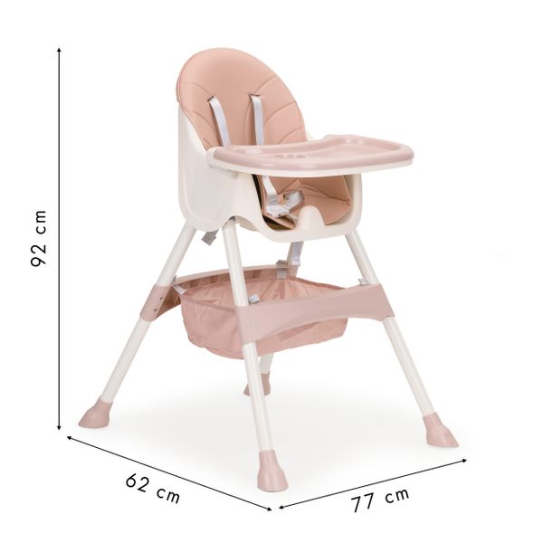 Fotelik do karmienia 2w1 pink Ecotyos zdjęcie 5