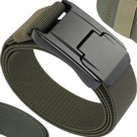 Parciany Elastyczny Taktyczny Pasek Klamra Automatyczna Damski Męski