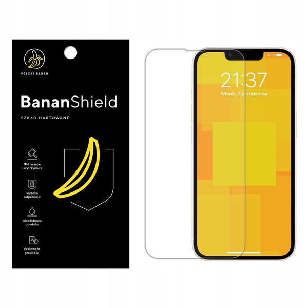 Szkło hartowane 9H BananShield do Apple iPhone 14 zdjęcie 2