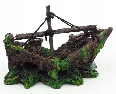 wrak statku dekoracja do akwarium 1025 na Arena.pl