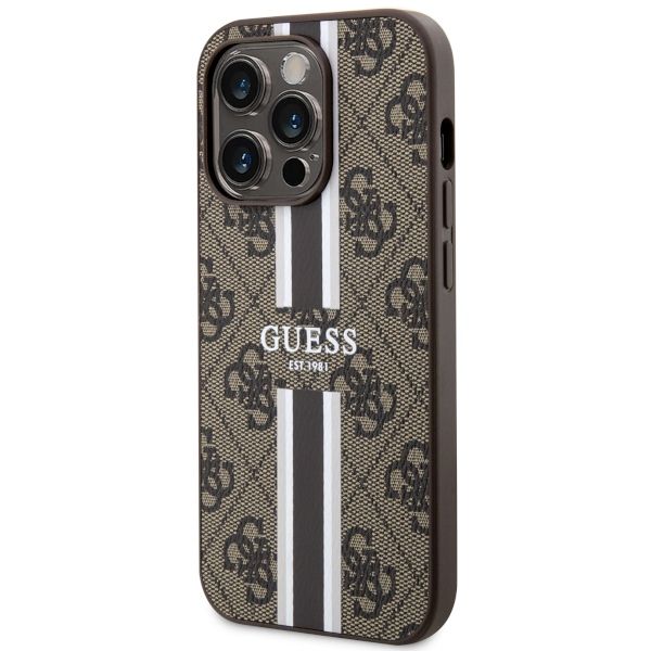 Etui Guess do iPhone 14 Pro, Brązowy, MagSafe zdjęcie 2