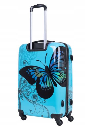 WALIZKA ŚREDNIA PODRÓŻNA KÓŁKA BAGIA 20 X WZÓR XL na Arena.pl